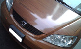 ��ע�ⰲȫ������ɽ����ľ��Honda Civic